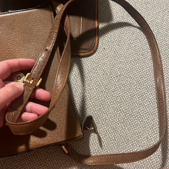 Valentino Garavani Vintage PROJECT Brown Leather Crossbody Bag - Picture 13 of 17